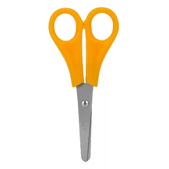 Olló iskolai ASTRA kerekített bal kezes 13cm