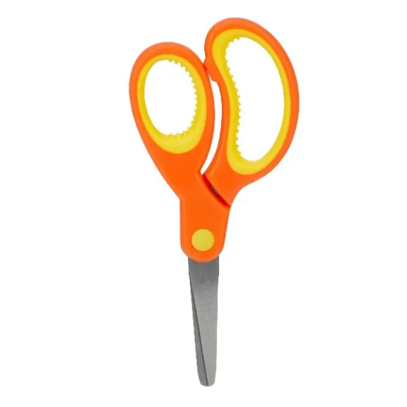 Olló iskolai ASTRA kerekített bordázott 13cm