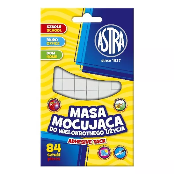 Gyurmaragasztó ASTRA 50 g 84 kocka/csomag Gyurmaragasztó ASTRA 50 g 84 kocka/csomag