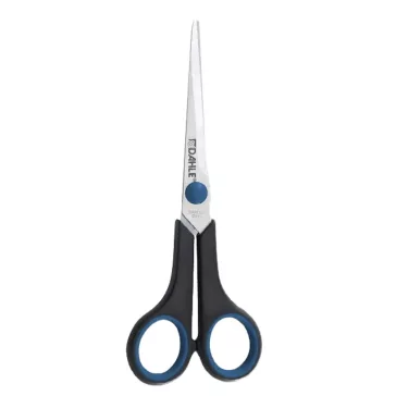 Olló irodai DAHLE 54407 gumifogós 18cm fekete
