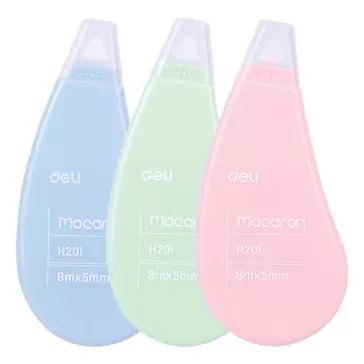Hibajavító roller DELI Macaron 5 mm x 8 m pasztell