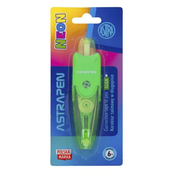 Hibajavító roller ASTRA PEN toll formájú 6 m