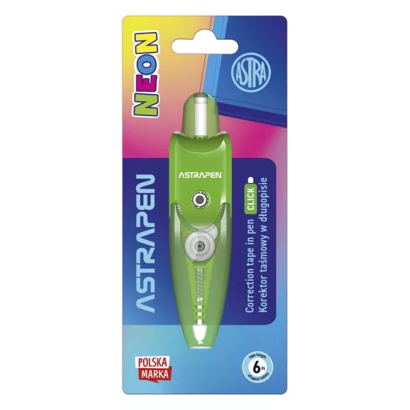 Hibajavító roller ASTRA PEN toll formájú 6 m
