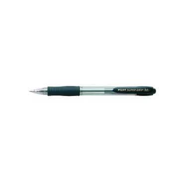   Golyóstoll PILOT Super Grip Ball Point Pen Fine nyomógombos fekete