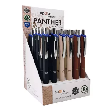   Golyóstoll SPOKO 0161 ReLeaf Panther Nature vegyes színekben