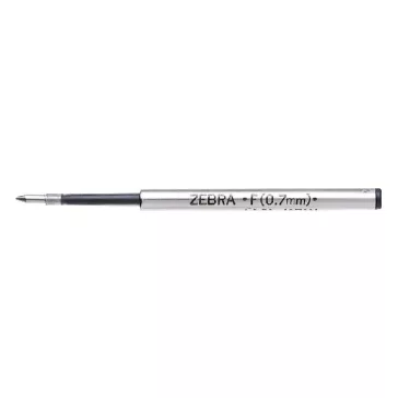 Tollbetét golyós ZEBRA F 0,7 mm műanyag kék