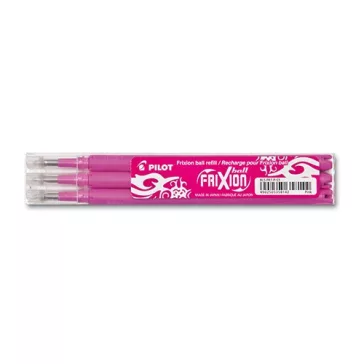   Tollbetét roller PILOT Frixion Clicker/Ball radírozható 0,35 mm rózsaszín 3 darabos