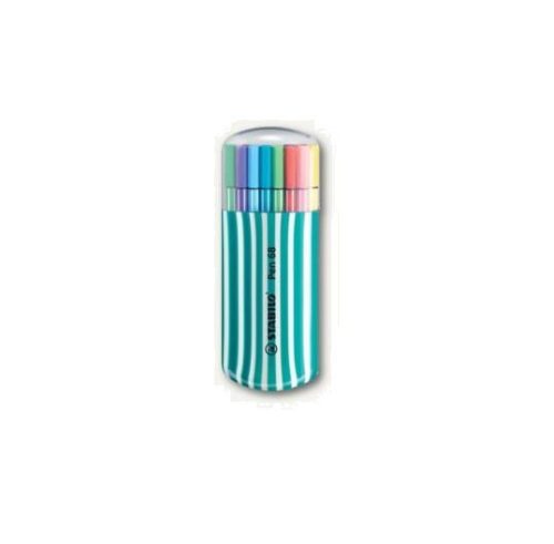 Filctoll STABILO Pen 68 20 darabos Zebrui Türkíz