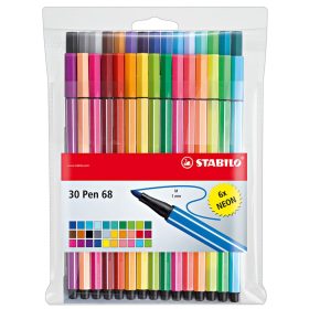 Filctoll STABILO Pen 68 30 darabos
