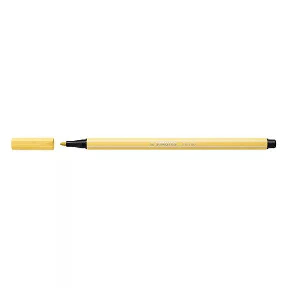 Filctoll STABILO Pen 68 világos sárga