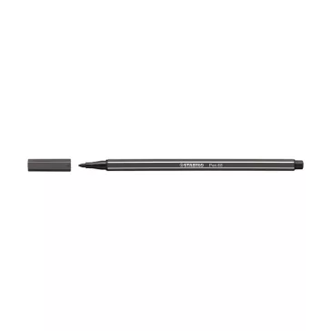 Filctoll STABILO Pen 68 szürkés fekete