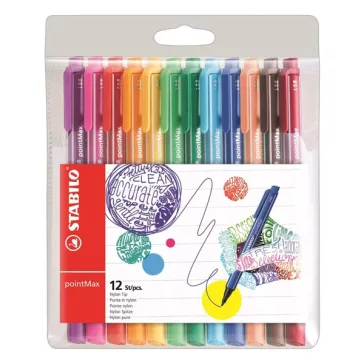 Filctoll STABILO PointMax 0.8 12 darabos