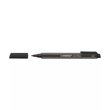 Filctoll STABILO PointMax 0.8 fekete