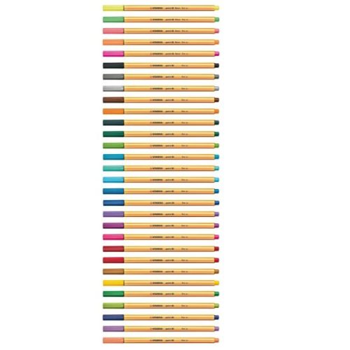 Tűfilc STABILO Point 88 30 darabos