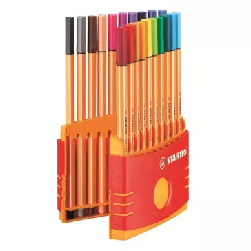 Tűfilc STABILO Point 88 colorparade 20 darabos