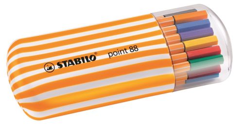 Tűfilc STABILO Point 88 Zeburi 20 darabos
