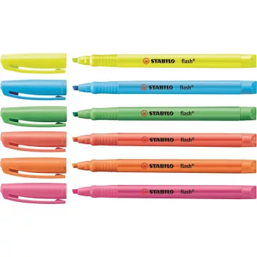 Szövegkiemelő STABILO Flash kék