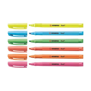 Szövegkiemelő STABILO Flash rózsa