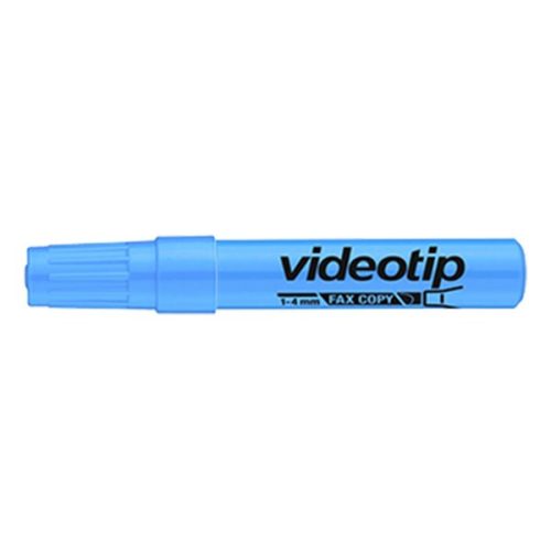 Szövegkiemelő ICO Videotip kék 1-4mm