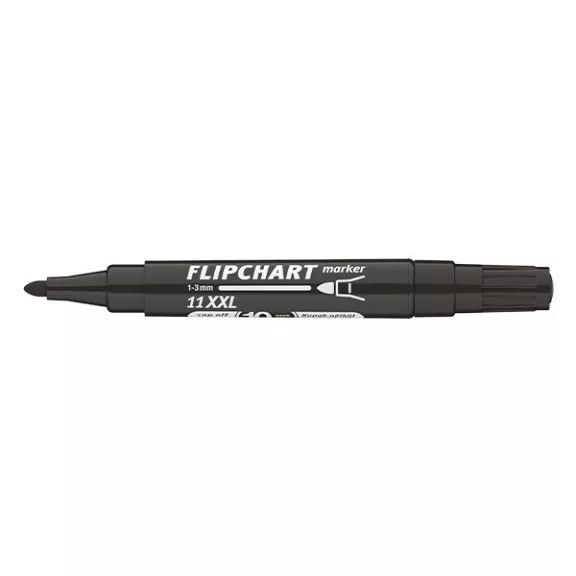 Flipchart marker ICO Artip 11 XXL kerek fekete 1-3mm
