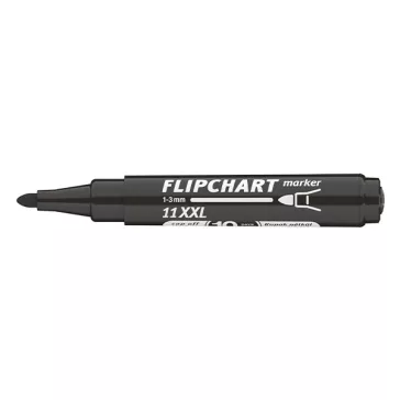 Flipchart marker ICO Artip 11 XXL kerek fekete 1-3mm