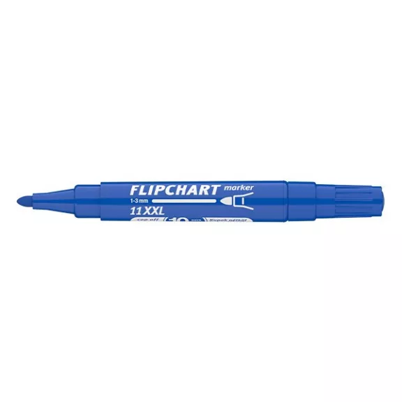 Flipchart marker ICO Artip 11 XXL kerek kék 1-3mm