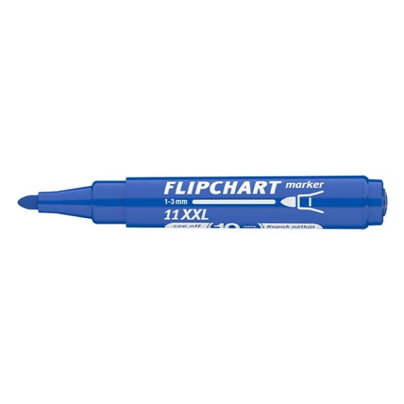Flipchart marker ICO Artip 11 XXL kerek kék 1-3mm Flipchart marker ICO Artip 11 XXL kerek kék 1-3mm