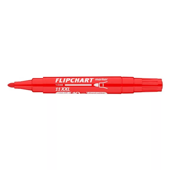 Flipchart marker ICO Artip 11 XXL kerek piros 1-3mm