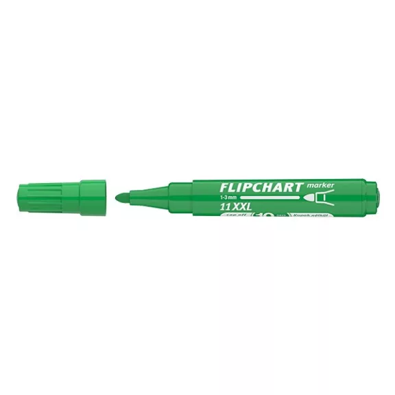 Flipchart marker ICO Artip 11 XXL kerek zöld 1-3mm Flipchart marker ICO Artip 11 XXL kerek zöld 1-3mm
