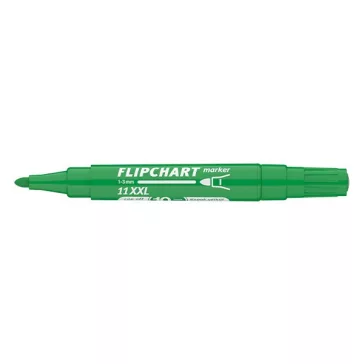 Flipchart marker ICO Artip 11 XXL kerek zöld 1-3mm