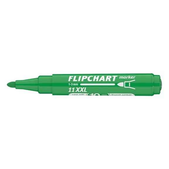 Flipchart marker ICO Artip 11 XXL kerek zöld 1-3mm Flipchart marker ICO Artip 11 XXL kerek zöld 1-3mm