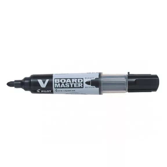 Táblamarker PILOT V-Board Master kerek fekete Táblamarker PILOT V-Board Master kerek fekete