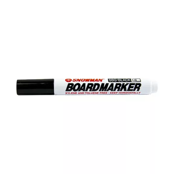 Táblamarker SNOWMAN SBG-12 fekete Táblamarker SNOWMAN SBG-12 fekete