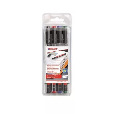 Alkoholos marker EDDING 141F 4 darabos