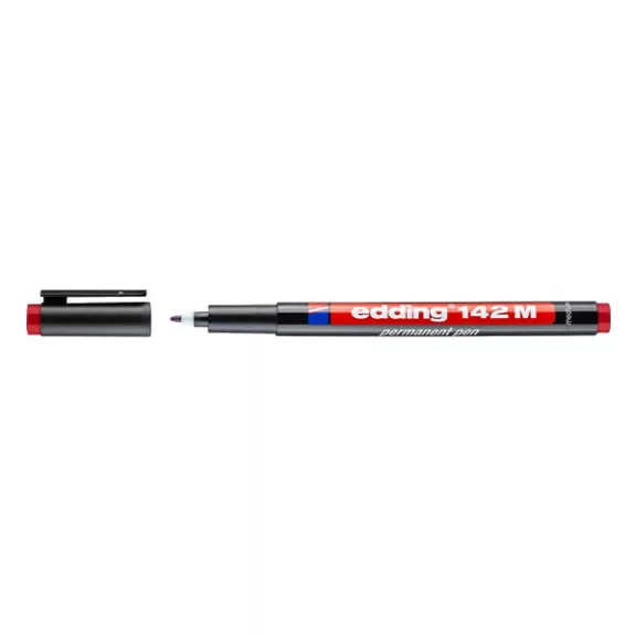 Alkoholos marker EDDING 142M piros