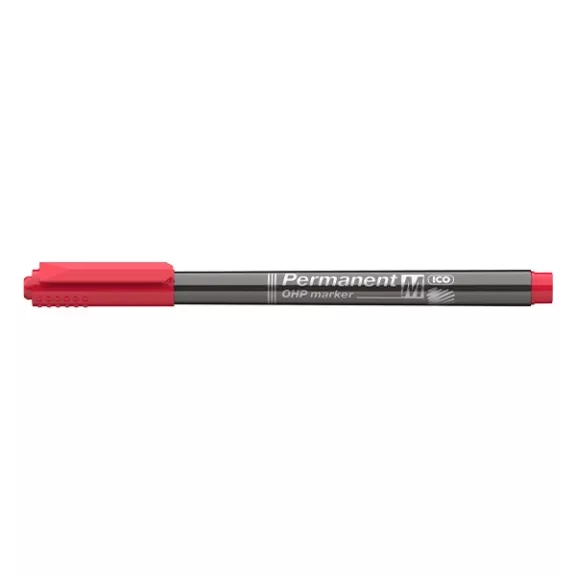 Alkoholos marker ICO OHP M piros
