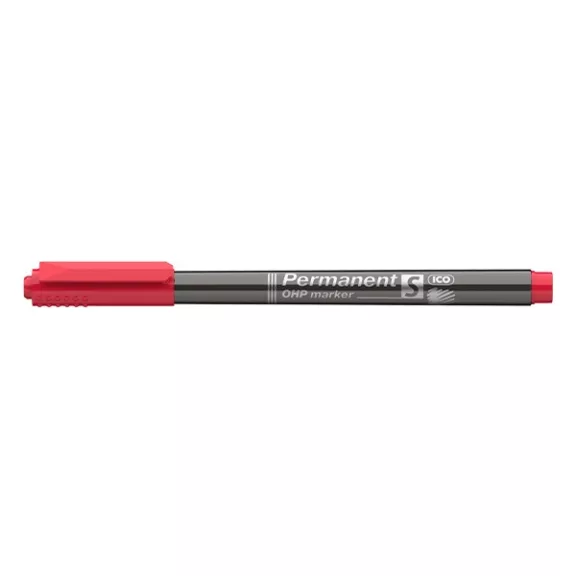 Alkoholos marker ICO OHP S piros