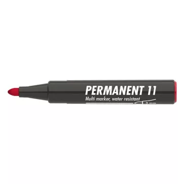 Alkoholos marker ICO Permanent 11 piros