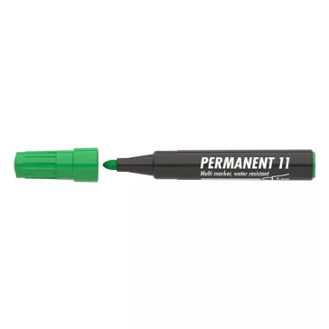 Alkoholos marker ICO Permanent 11 zöld