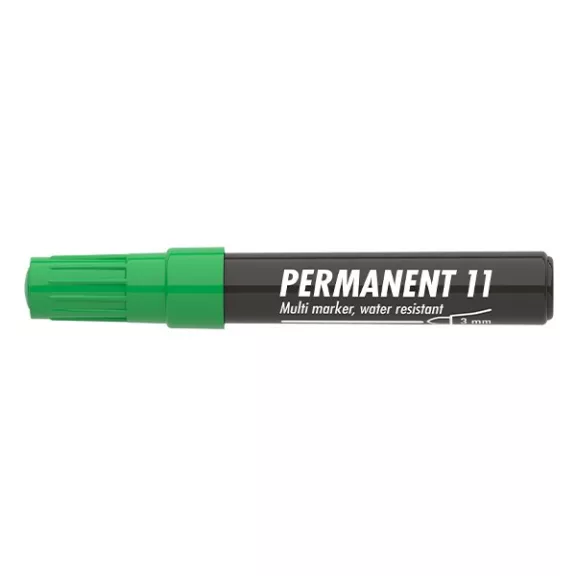 Alkoholos marker ICO Permanent 11 zöld