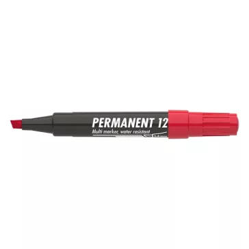 Alkoholos marker ICO Permanent 12 piros