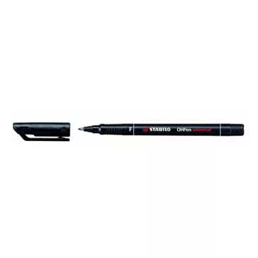 Alkoholos marker STABILO 842 F fekete