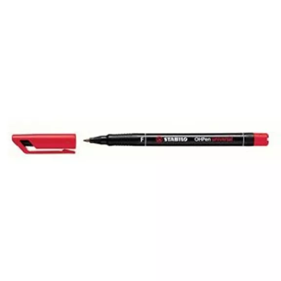 Alkoholos marker STABILO 842 F piros
