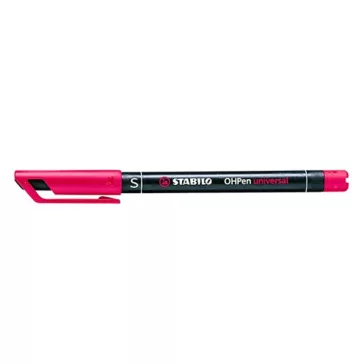 Alkoholos marker STABILO 843 M piros