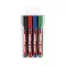 Alkoholos marker EDDING 330 vágott 4 darabos
