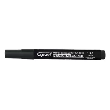 Alkoholos marker GRAND kerek fekete