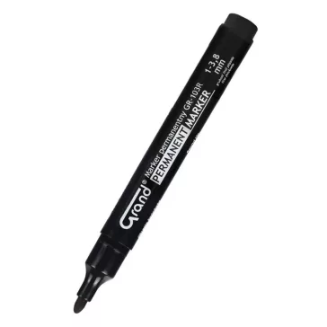 Alkoholos marker GRAND kerek fekete