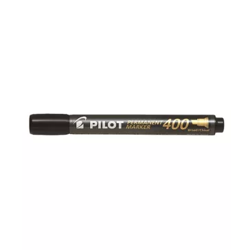Alkoholos marker PILOT 400 vágott fekete