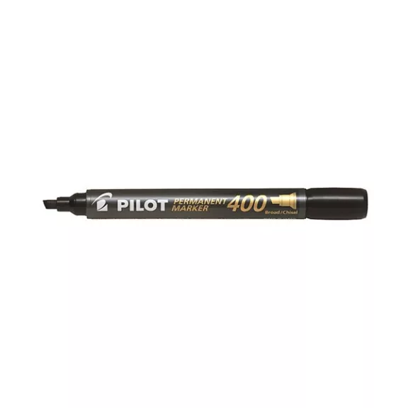 Alkoholos marker PILOT 400 vágott fekete
