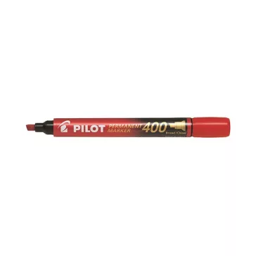 Alkoholos marker PILOT 400 vágott piros